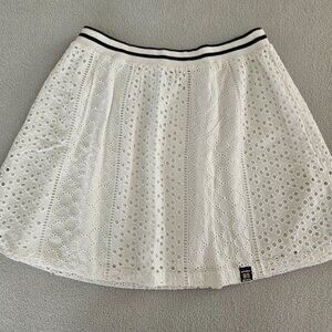 NWT Superdry Teagan Schiffli Skirt Size M